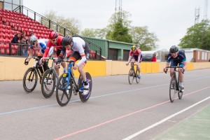 1st Alistair Rutherford, The Nab Racing, 2nd Stephen Bradbury, Velosure Starley Primal, 3rd Brendan Drewett, Fareham Wheelers CC