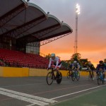 Sunset over A/B/U16 20 lap points race